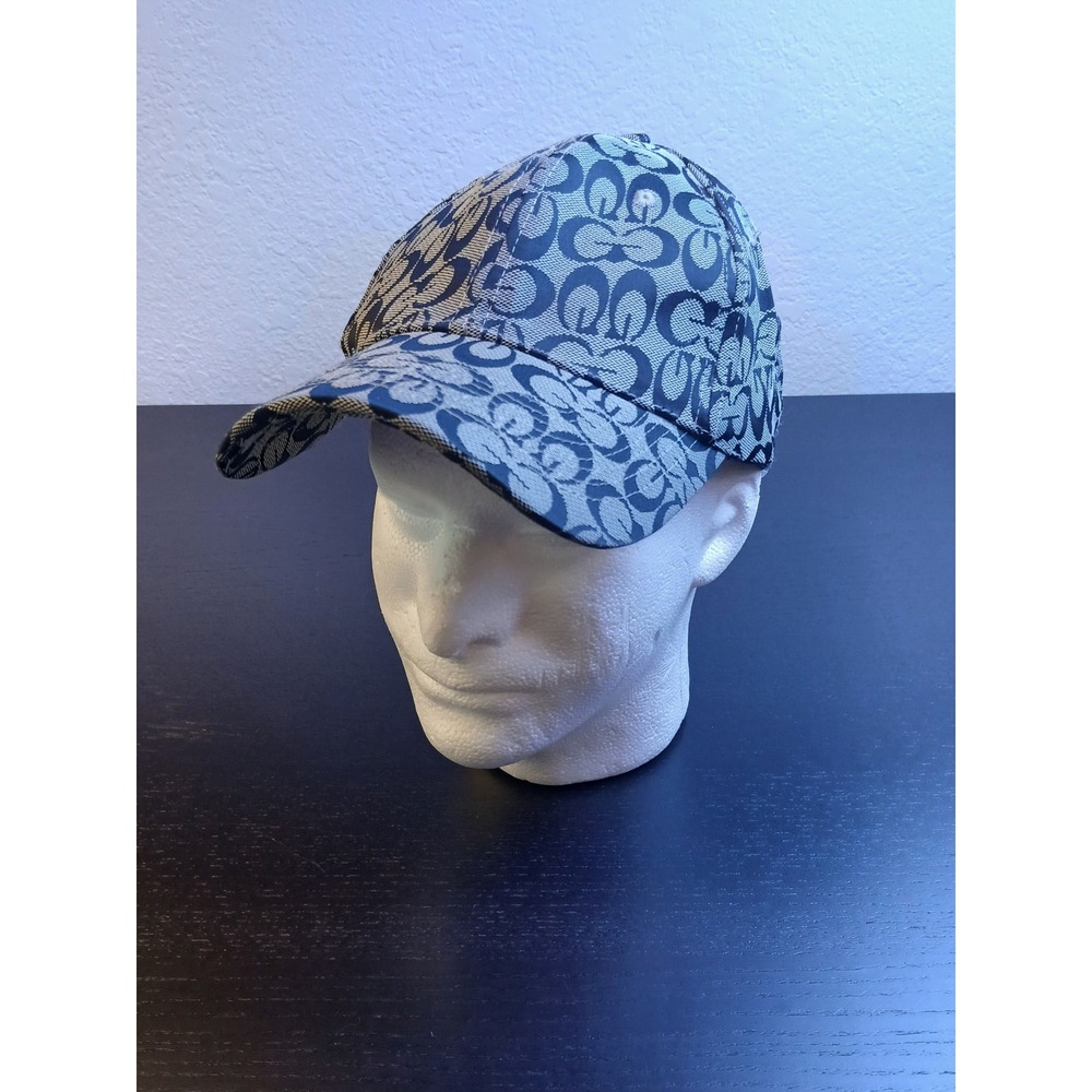 Coach Signature C Chambray Baseball Hat Monogram C6679 Mens